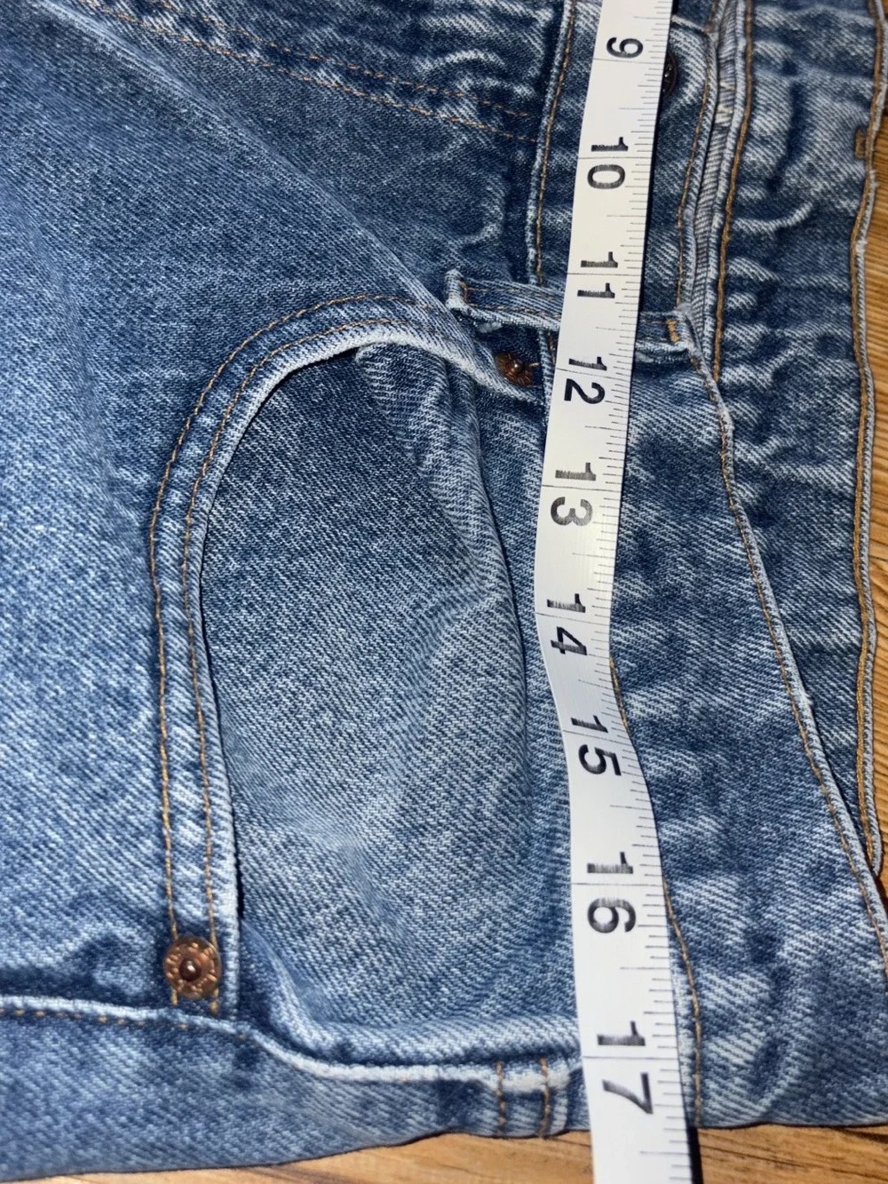 1987 505 Levi dash wash jeans